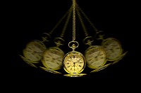 Reloj en Movimiento Ondulatorio